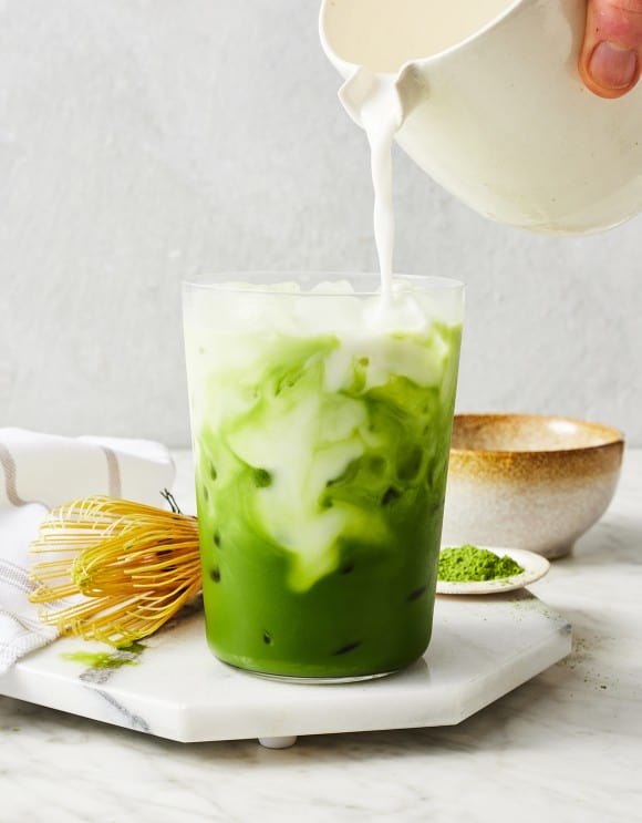 Matcha-lmond Latte